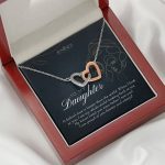JEMINES Goddaughter Interlocking Hearts Necklace Gifts