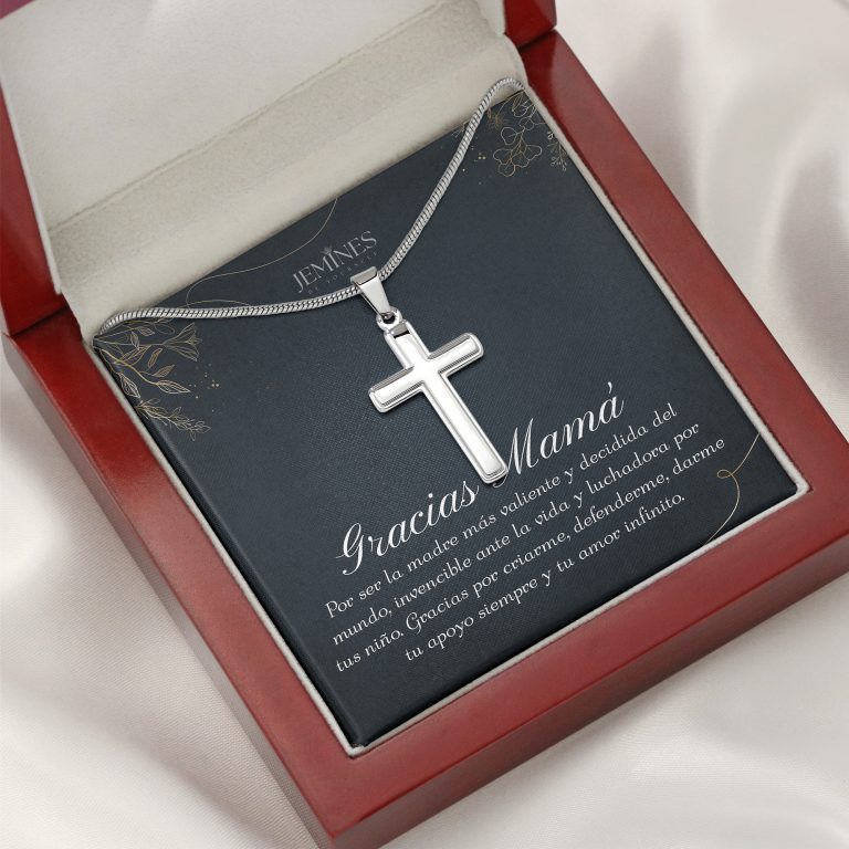 JEMINES Godmother Catholic Proposal Cross Necklace Gifts