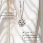 JEMINES 25th Birthday Love Knot Necklace Gifts for Women