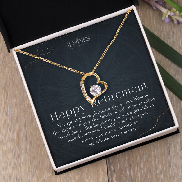 JEMINES Nana Get Well Soon Forever Love Gold Necklace