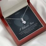 JEMINES Personalized Message Card Necklace Unique Gifts