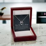 JEMINES Personalized Message Card Necklace Unique Gifts