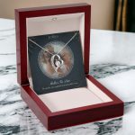 JEMINES Personalized Song Lyric with Photo Necklace Gifts