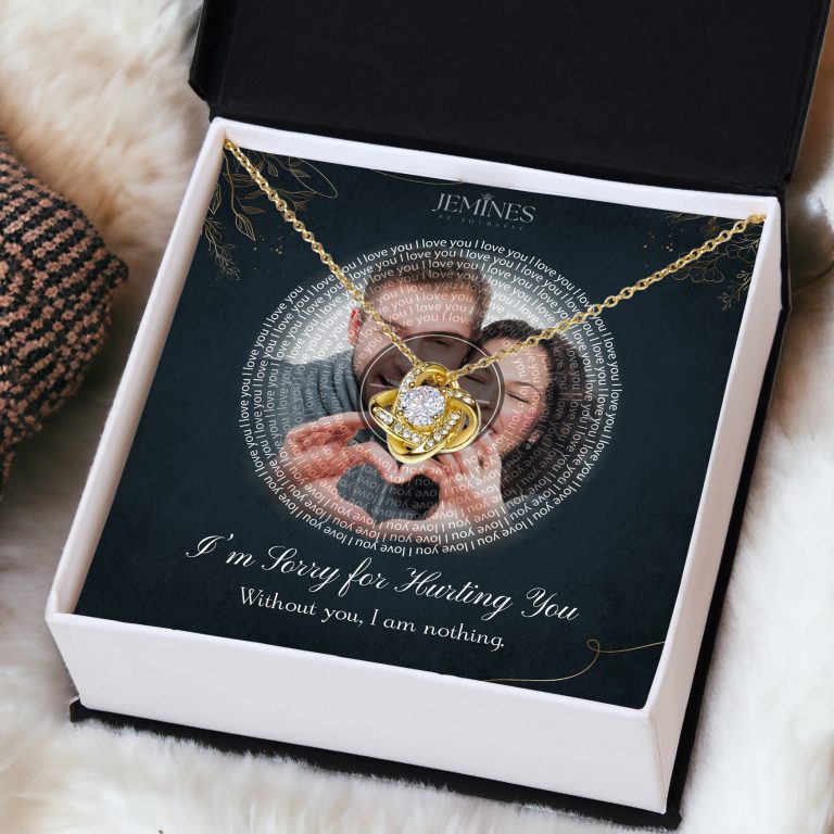 JEMINES Personalized Song Lyric with Photo Necklace Gifts