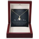 JEMINES Second Mom Appreciation Alluring Gold Necklace Gifts