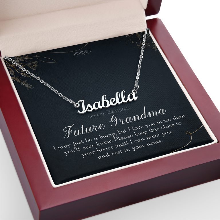 JEMINES To Our Grandma Custom Name Necklace Gifts Idea