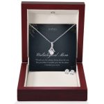 JEMINES Unbiological Mom Alluring Beauty Necklace Set Gifts