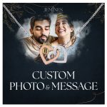 JEMINES Personalized Memories Photo Necklace Unique Gifts