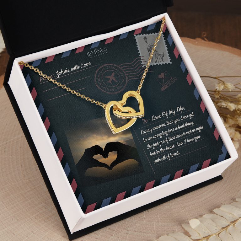 JEMINES Personalized Photo Letter Necklace Unique Gifts