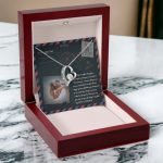 JEMINES Personalized Photo Letter Necklace Unique Gifts