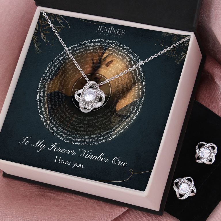 JEMINES Personalized Song Lyric with Photo Necklace Gifts