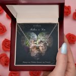 JEMINES Personalized Sweet Photo Name Necklace Gifts