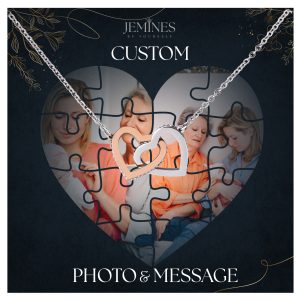 JEMINES Personalized Sweet Photo Necklace Unique Gifts