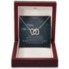 13th Birthday Interlocking Hearts Necklace