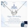 13th Birthday Wings Love Necklace Elegant Gift