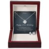 21st Birthday Love Knot Set Necklace Gift
