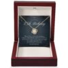 25th Birthday Love Knot Gold Necklace Gift