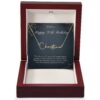 30th Birthday Signature Name Gold Necklace
