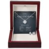 40th Birthday Love Knot Set Necklace Gift