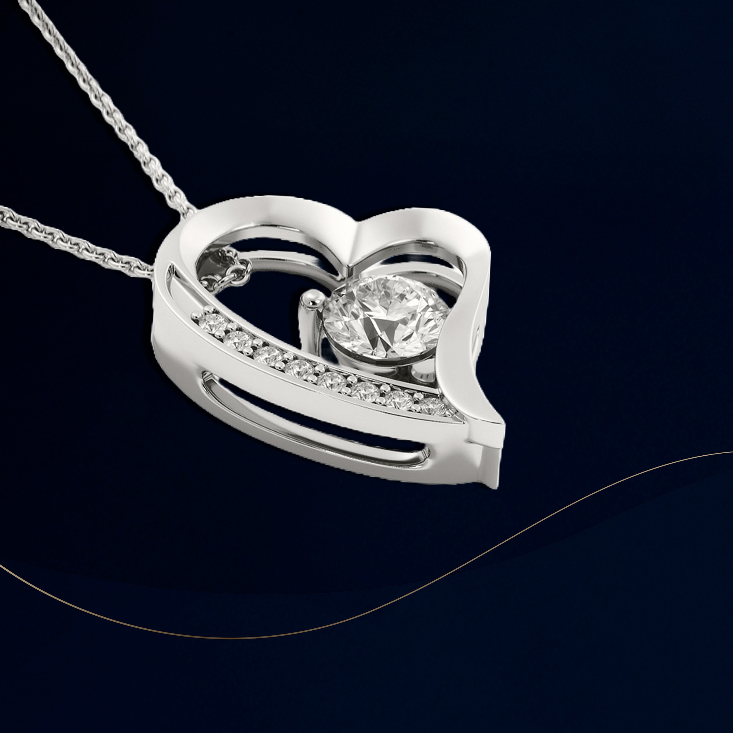 50th Birthday Forever Love Necklace Elegant Gift - Image 5