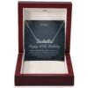 60th Birthday Custom Name Necklace Gift