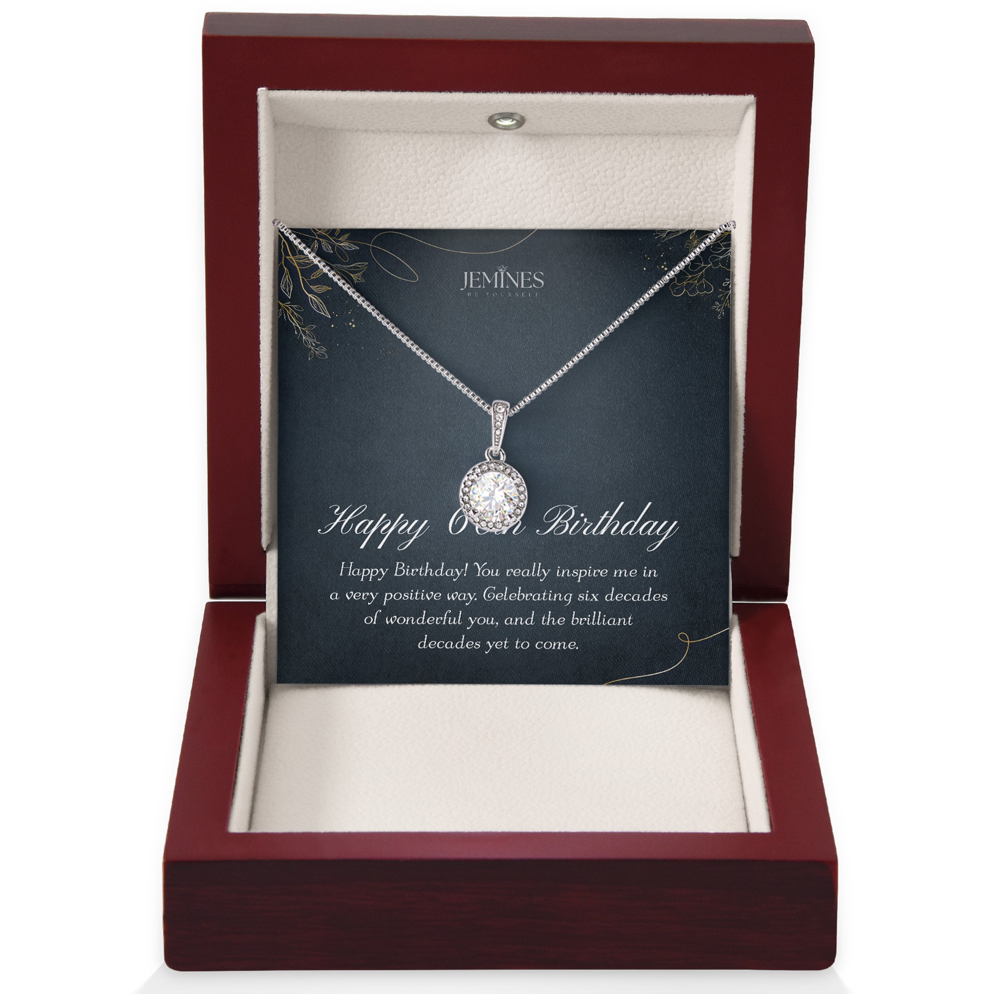 60th Birthday Eternal Hope Necklace Gift