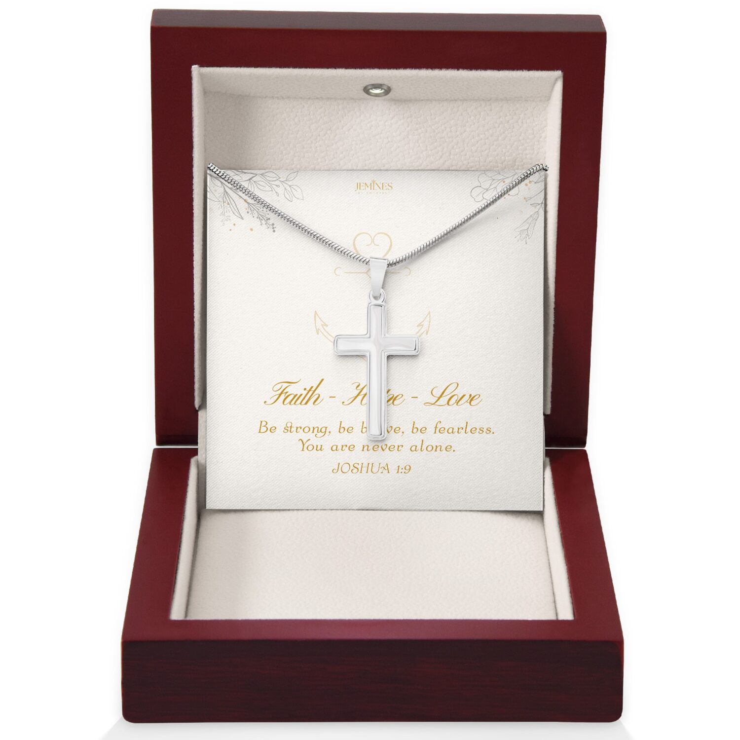 Artisan Cross Religious Necklace Elegant Gift