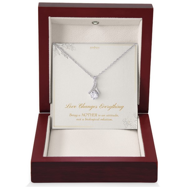 Bonus Mom Alluring Beauty Necklace Gift