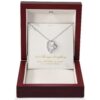 Bonus Mom Forever Love Necklace Gift