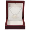 Daughter Custom Signature Name Necklace Gift
