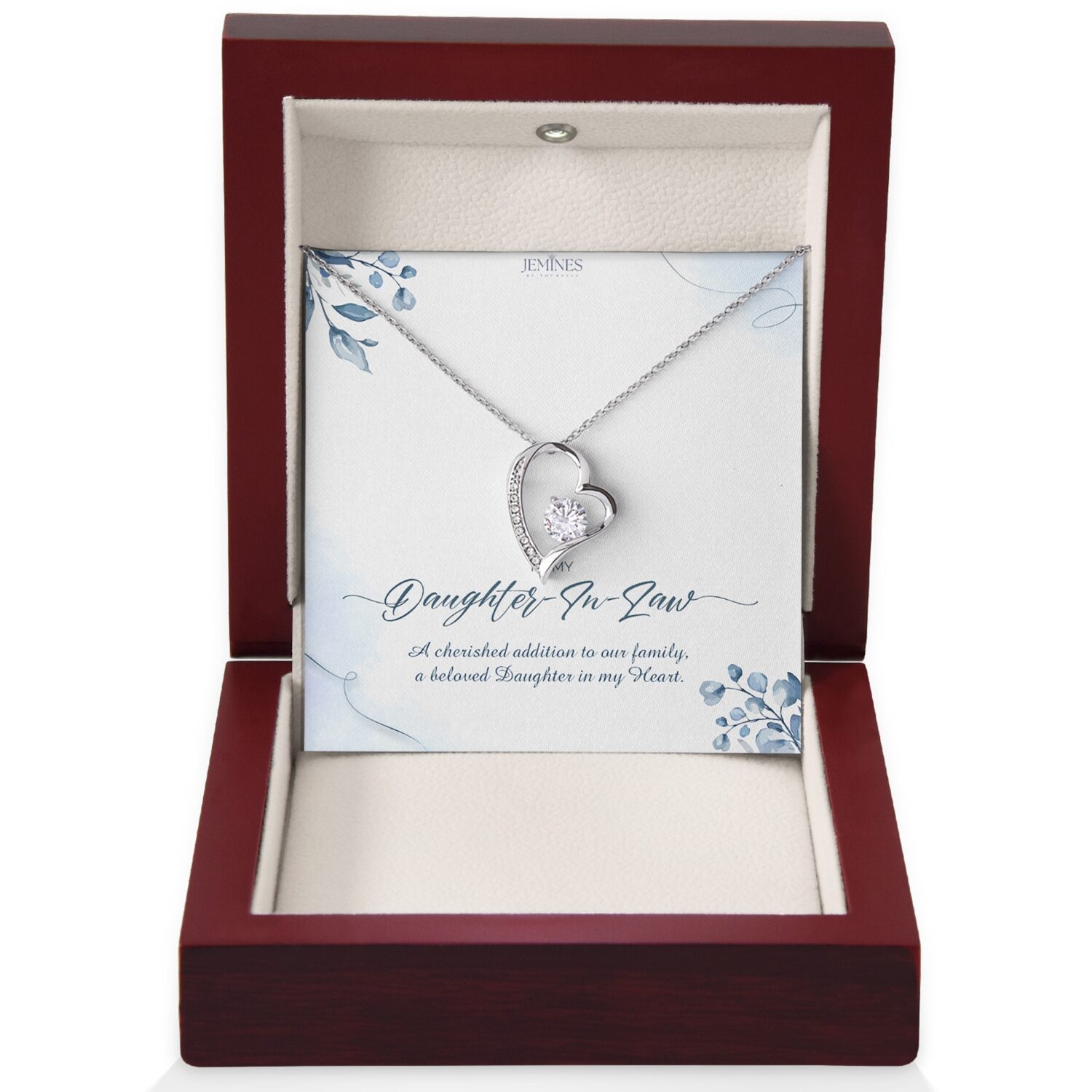 Daughter-In-Law Forever Love Necklace Gift