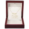 Friend Custom Name Gold Necklace Gift