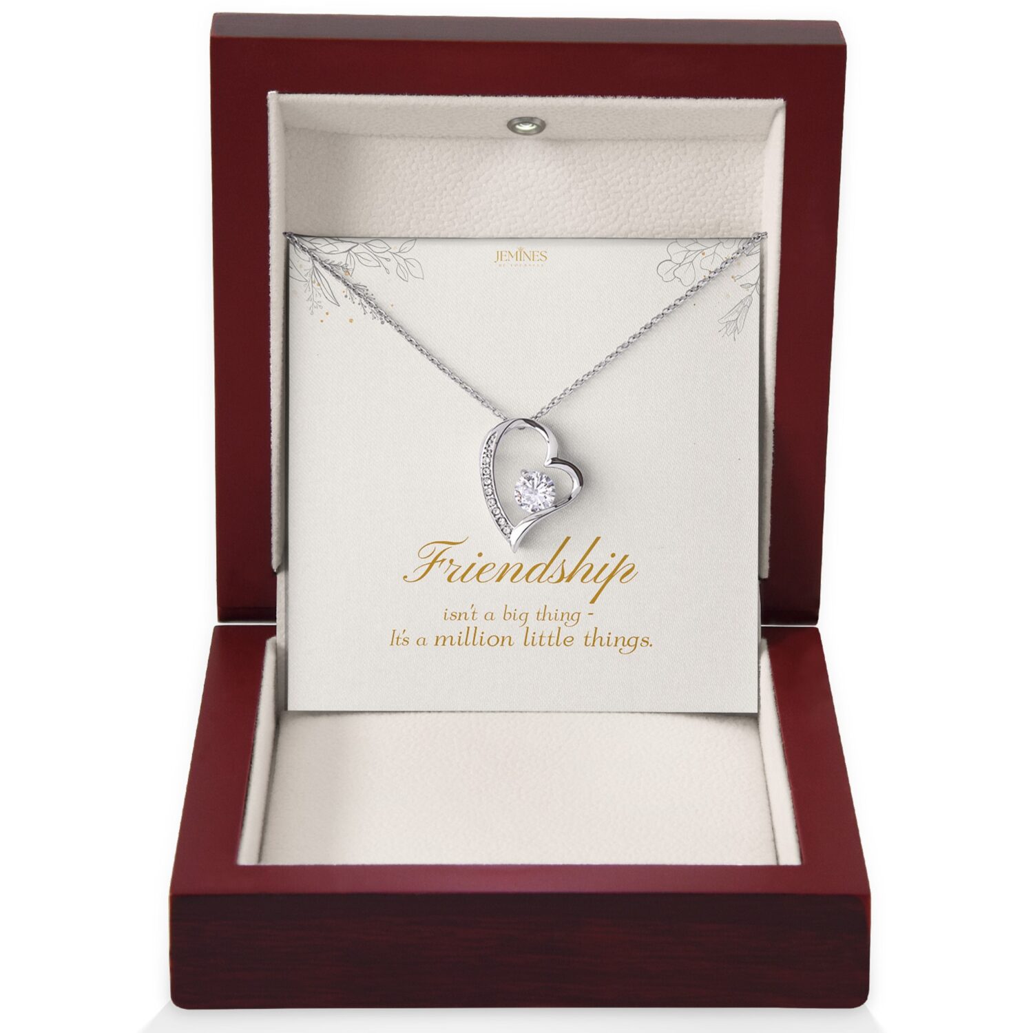 Friend Forever Love Necklace Gift