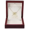 Friend Interlocking Gold Necklace Gift