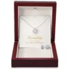 Friend Love Knot Set Necklace Gift