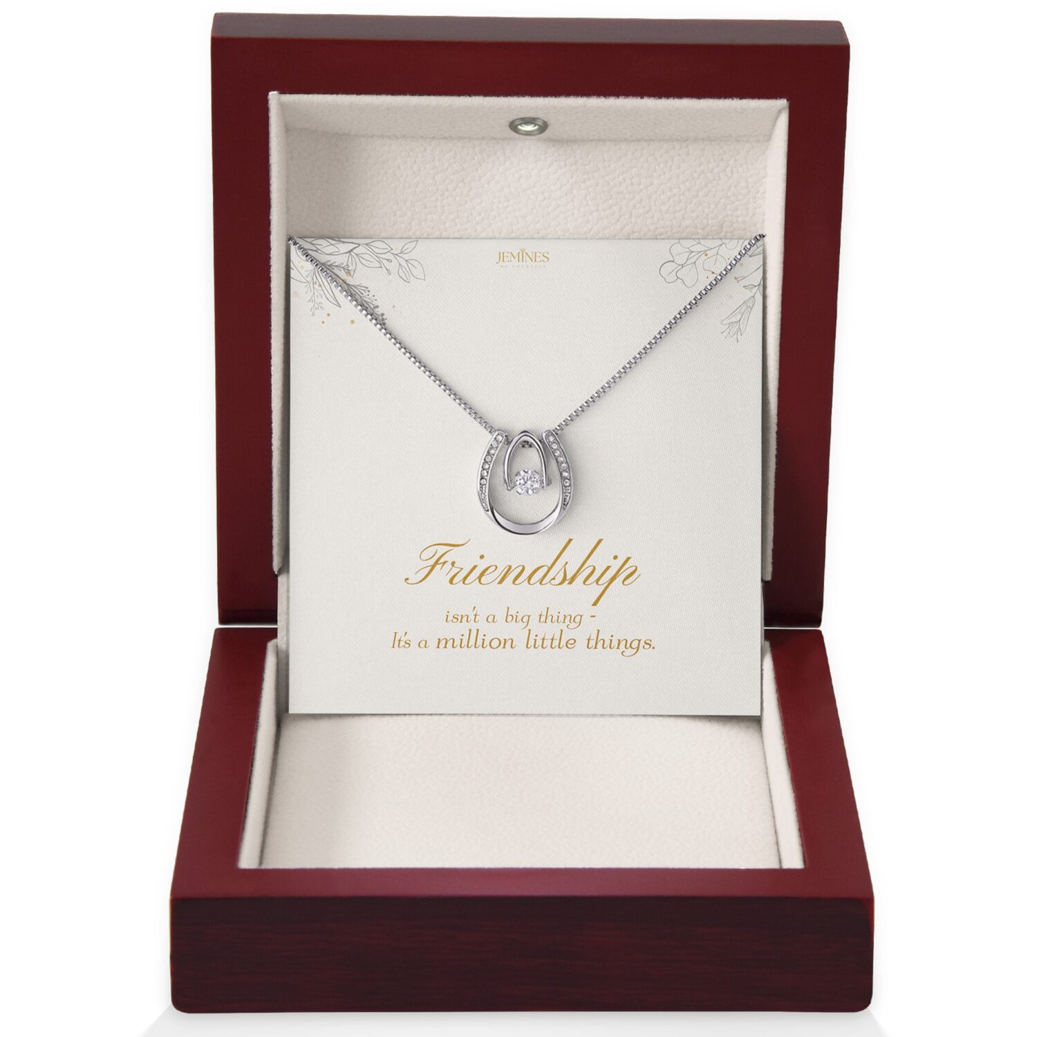 Friend Lucky in Love Necklace Gift