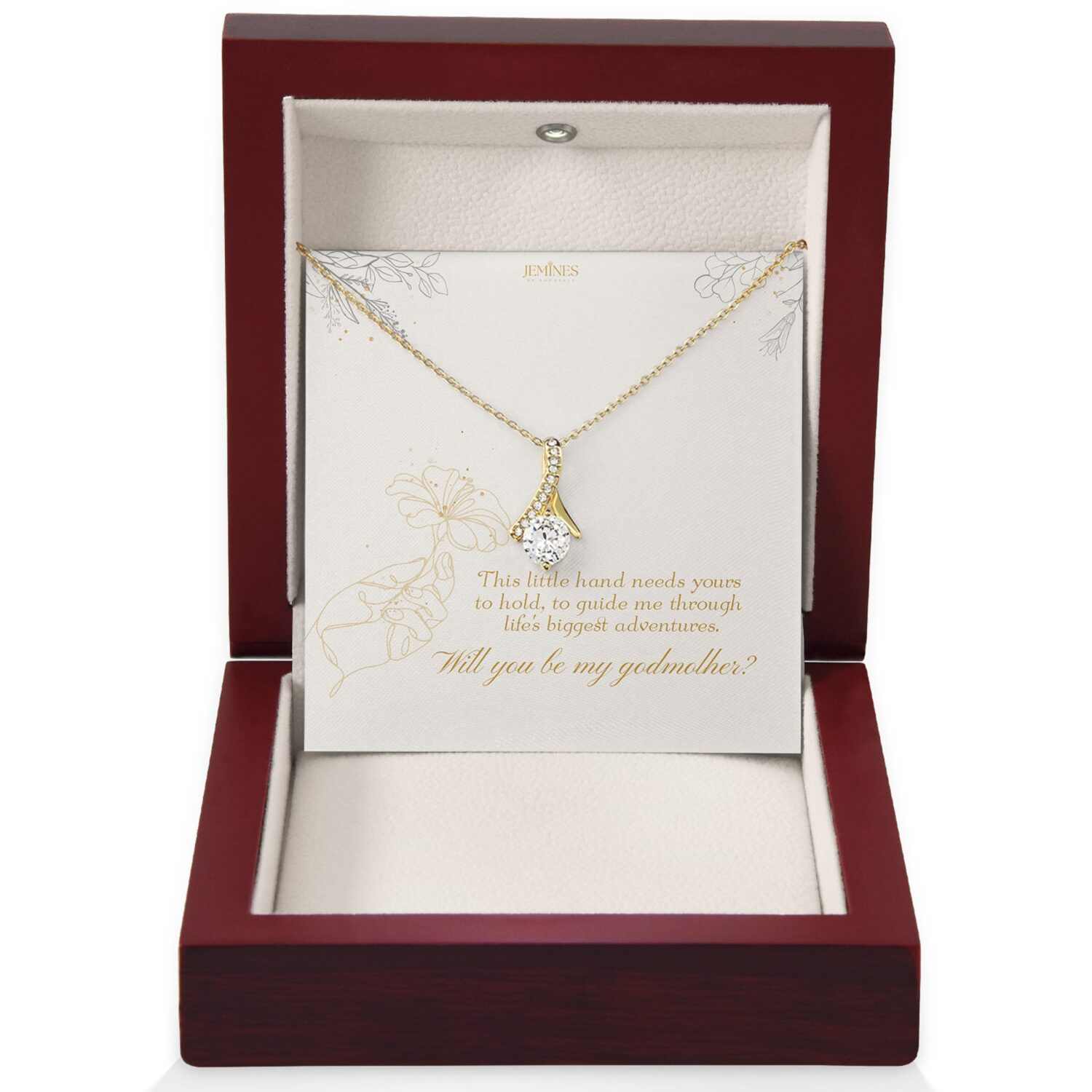 Godmother Alluring Beauty Gold Necklace