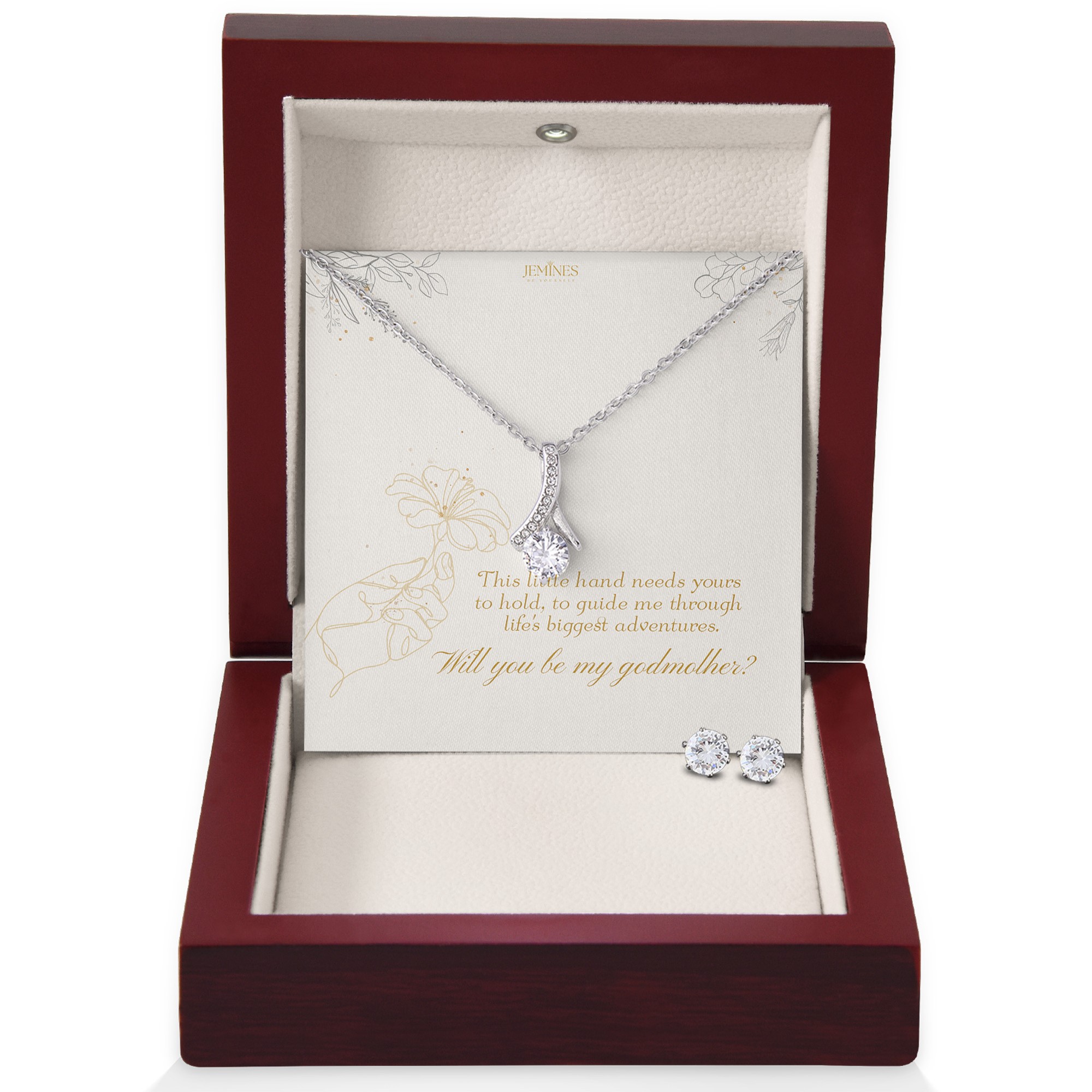 Godmother Alluring Beauty Set Necklace