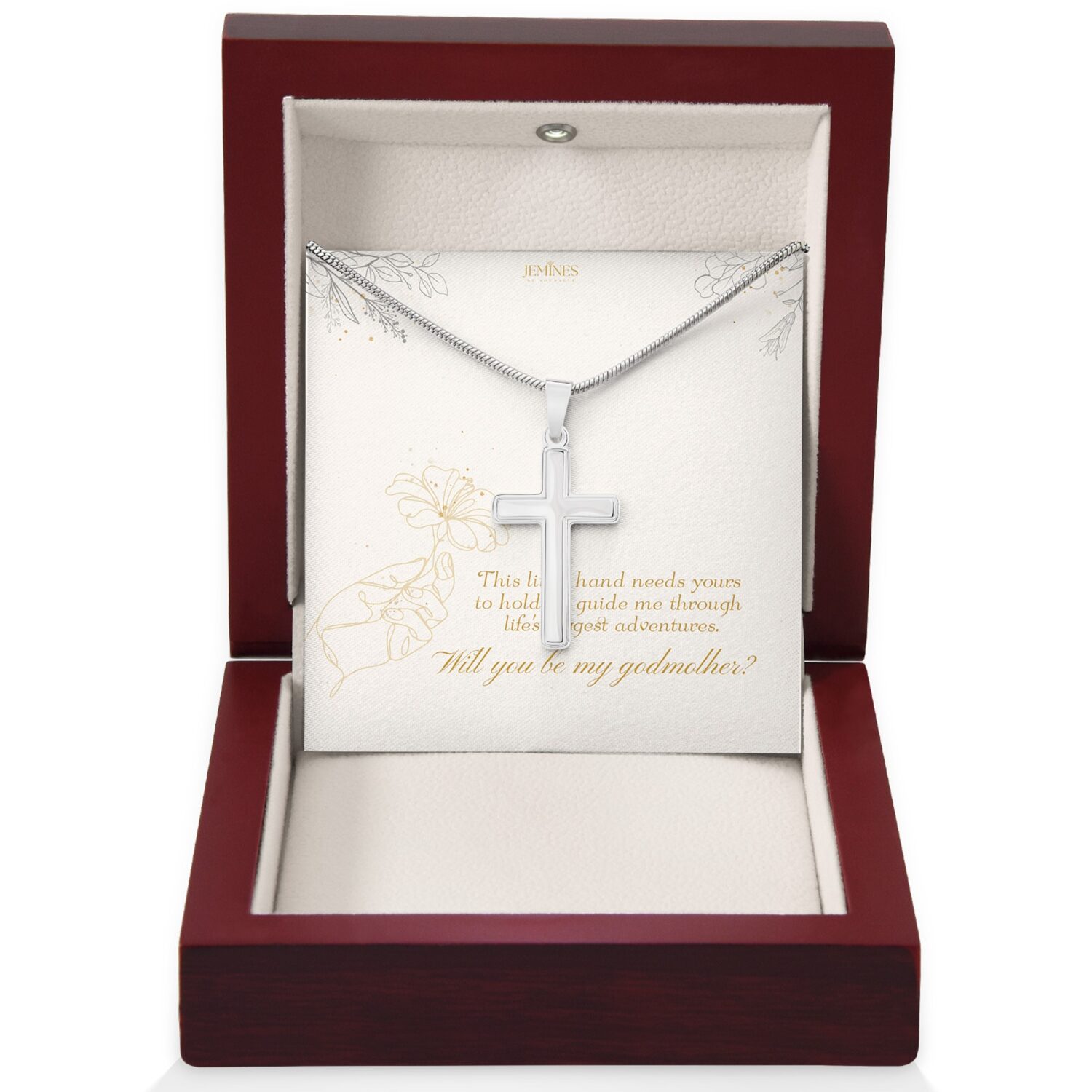 Godmother Artisan Cross Elegant Gift