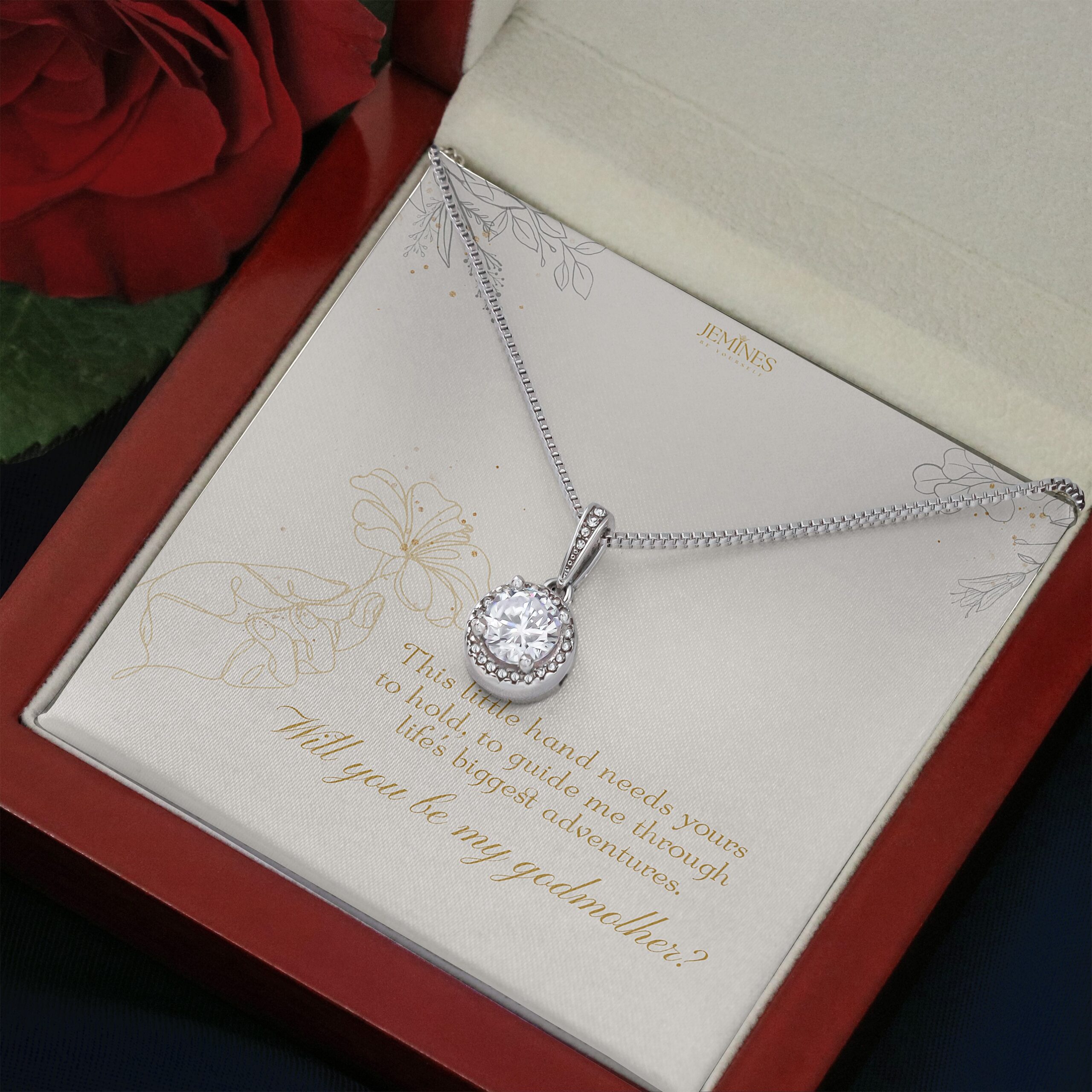 Godmother Eternal Hope Necklace Elegant Gift - Image 3