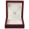 Godmother Love Knot Gold Necklace Gift