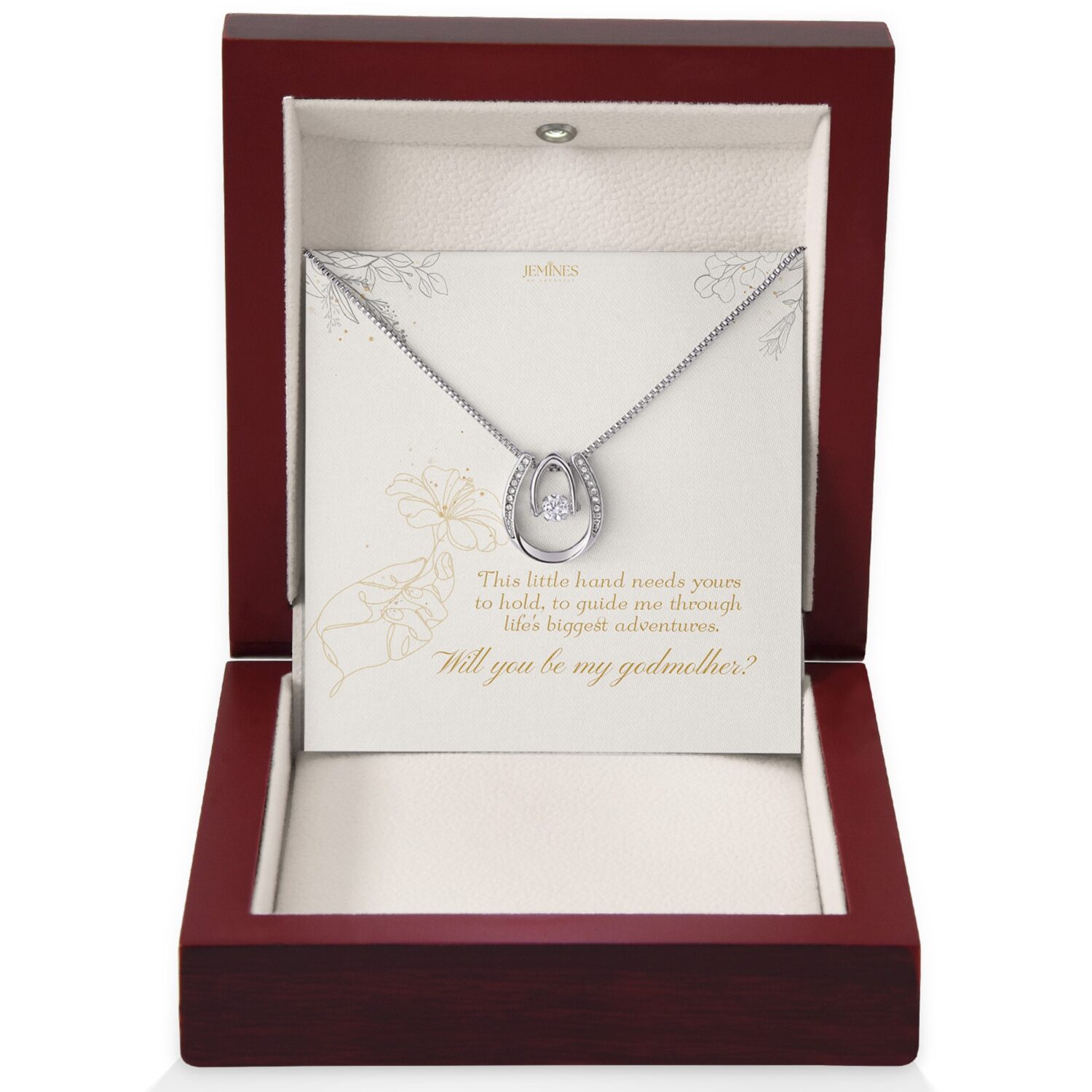 Godmother Lucky in Love Necklace Gift