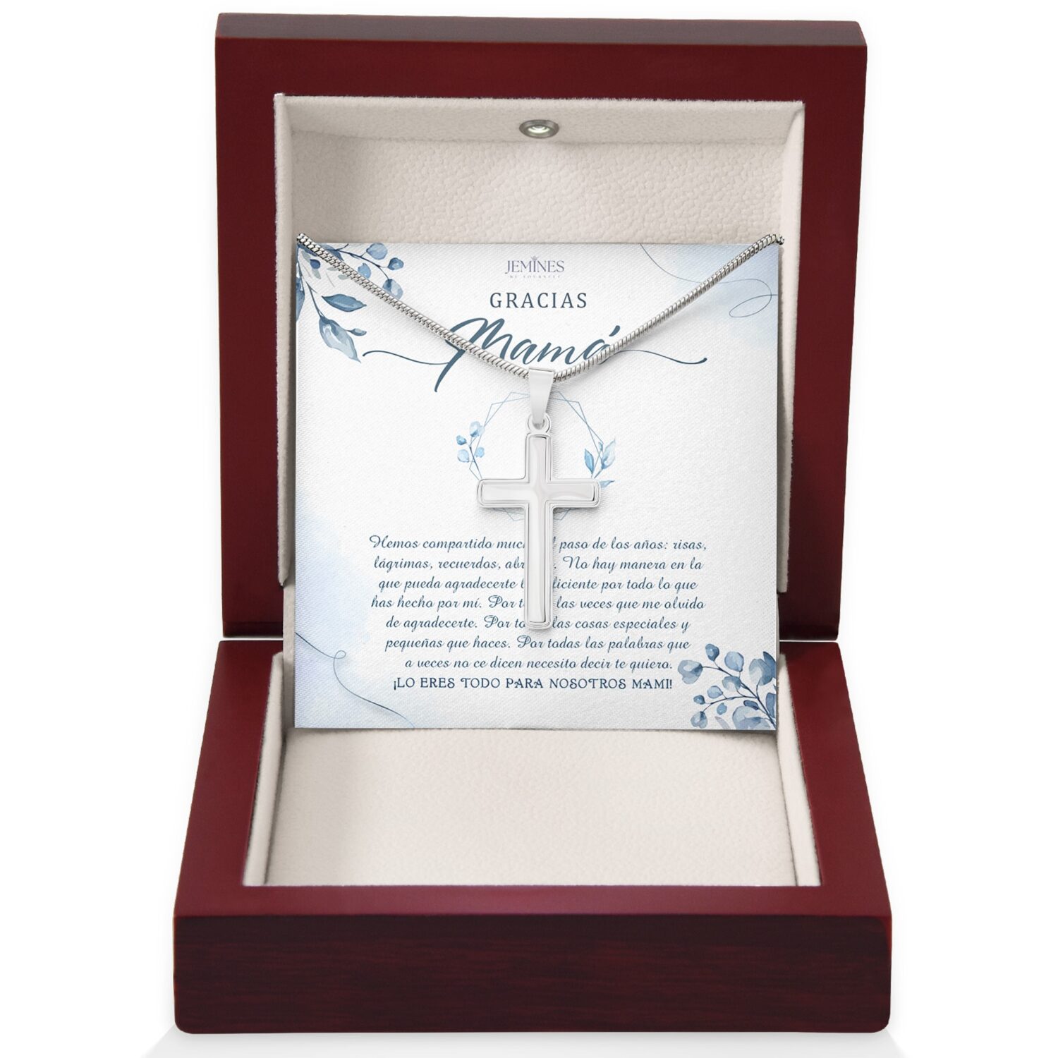 Gracias Mama Artisan Cross Elegant Gift