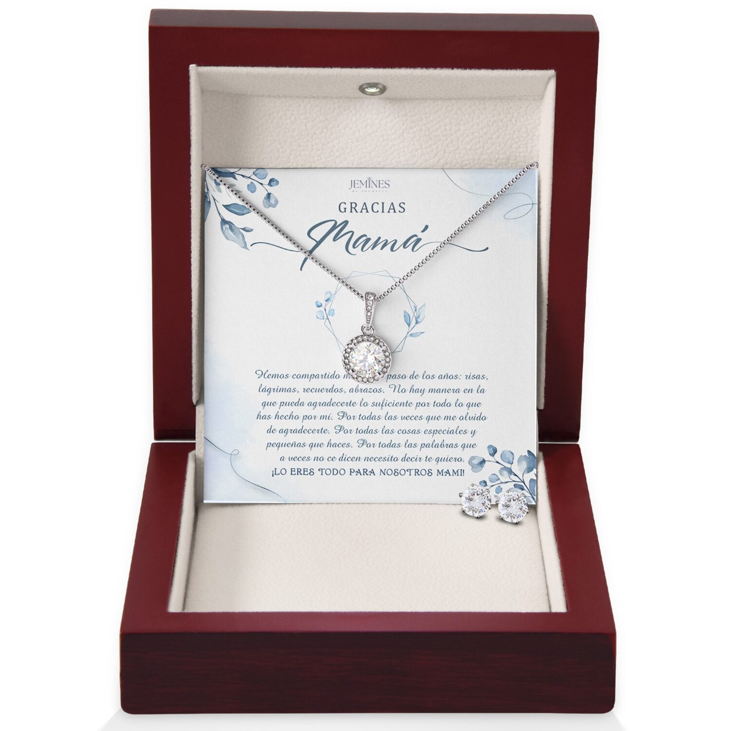 Gracias Mama Eternal Hope Set Necklace Gift