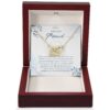 Gracias Mama Interlocking Gold Necklace Gift