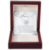 Gracias Mama Love Knot Necklace Gift