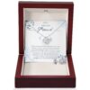 Gracias Mama Love Knot Set Necklace Gift