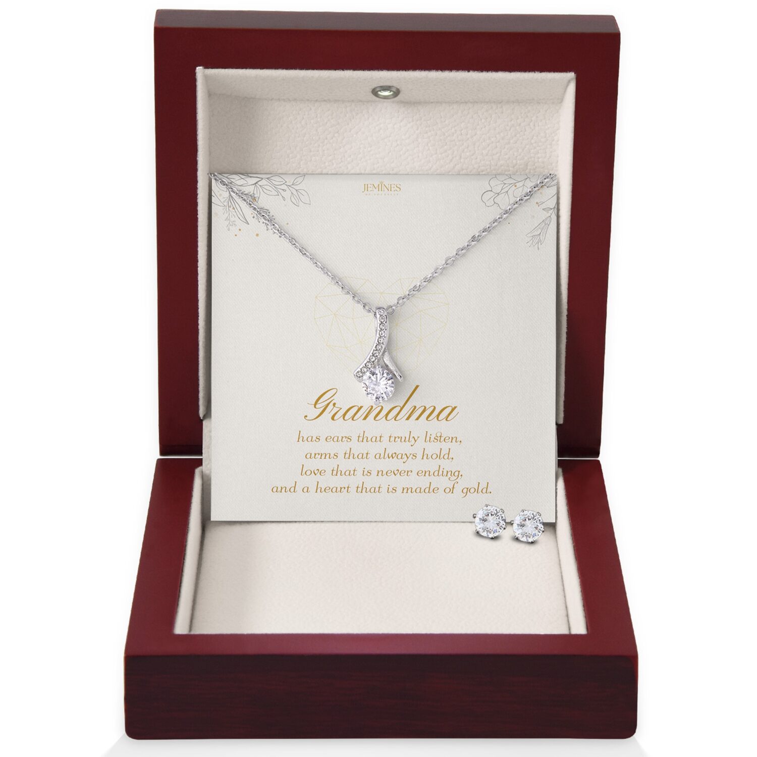 Grandma Alluring Beauty Set Necklace Gift
