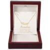 Grandma Custom Name Gold Necklace Gift