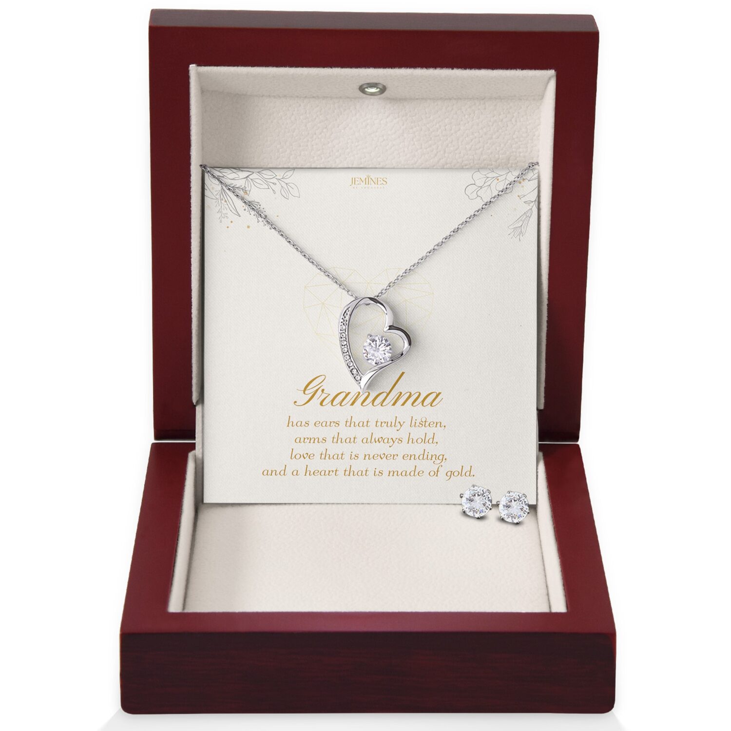 Grandma Forever Love Set Necklace Gift